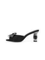 Embellished Party Stiletto Sandals - Image 3