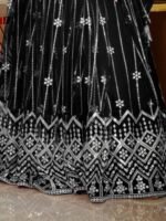 Women Embroidered Regular Pure Cotton Kurta with Trousers & Dupatta - Image 2