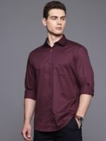 Pure Cotton Slim Fit Casual Shirt - Image 3