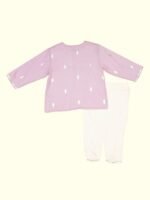 Boys Woven Design Pure Cotton Kurta With Dhoti Pant Set - Image 6