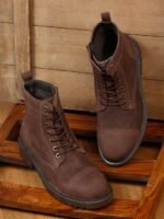 Teakwood Leathers Men Block-Heeled Regular Boots