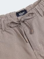 The Lifestyle Co Men Relaxed Fit Linen Trousers - Image 7