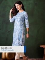 Printed Floral Kurta - Image 3